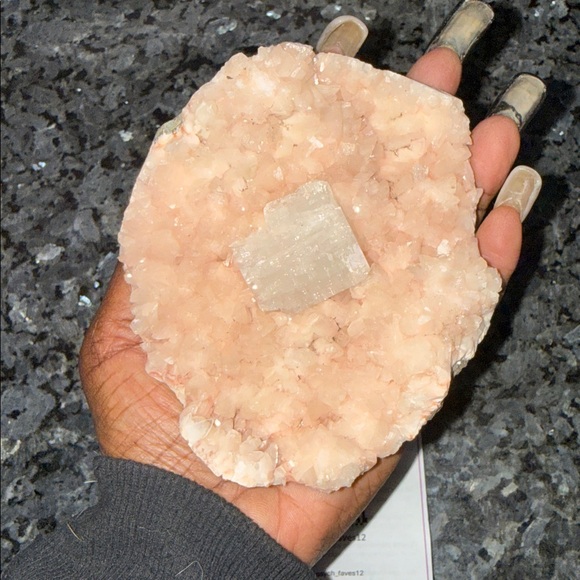 Apophyite & Heulandite Cluster from India - Picture 5 of 7